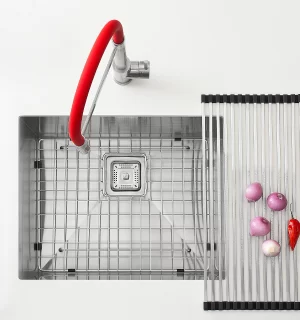 Lavadero Hermes c/1 poza empotrable con rebose 53.3×40.6×25.4 cm