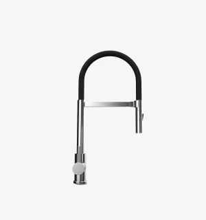 Grifería Holland Zero Plus Cocina de dos Funciones con pico extraíble de Jebe Negro - Image 2