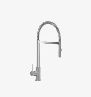 Grifería Holland Zero Plus Cocina de dos funciones con pico extraíble de resorte de acero - Image 2