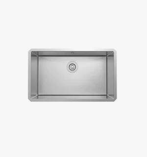 Lavadero Signature Hermes 1 poza empotrable con rebose acero inoxidable 71.1×40.6×25.4 cm - Image 3