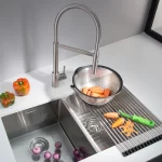 Lavadero Signature Hermes c/2 pozas empotrable con rebose 83.1×43.1×25.4 cm