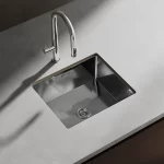 Flatt empotrable Signature con rebose de una poza 45x40x20cm