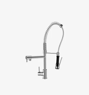 Grifería Holland Plus Cocina multifuncional con pico extraíble al mueble - Image 2