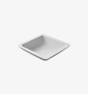 Lavatorio Signature Matt Hermes A43 Blanco 43x43x10.5 cm - Image 2