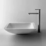 Lavatorio Signature Matt Hermes A43 Blanco 43x43x10.5 cm