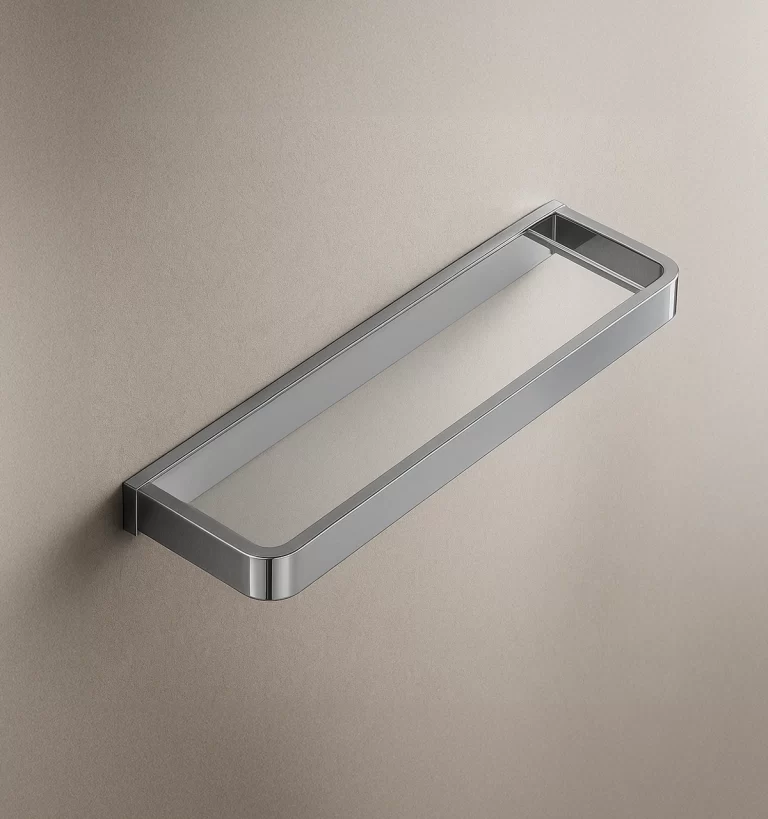 Toallero Ares Signature de 50cm con Repisa de Vidrio