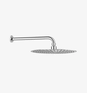 Ducha Española Redonda Ultra Slim 30cm + Brazo Redondo de 40cm