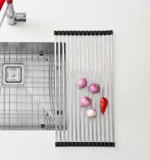 Hermes Escurridor Para Lavadero de Acero Inoxidable