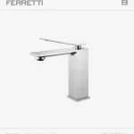 Grifería Vulcano Lavatorio Bajo Al Mueble Ferretti