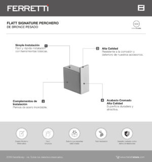 Perchero Flatt Signature