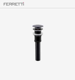 Desagüe Push Up Negro S/Rebose