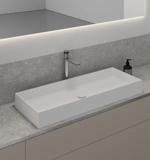 Lavatorio Rectangular Qbix Ferretti Signature A100 Matt