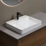 Lavatorio Ferretti Zen A59 Ceramica Blanca 590x465x173 mm