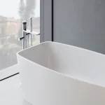 Eos monocomando termostático de pie para tina con ducha de mano Ferretti Signature