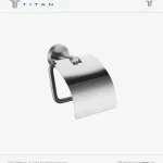 Helios Porta Papel Simple De Acero Inoxidable Titan