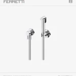 Holland Ducha Bidet Redonda con Válvula Triangular Ferretti