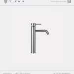 Grifería Urano Monocomando Lavatorio Alto al Mueble Titan