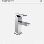 Grifería Qbix Max Monocomando Pico Bajo Lavatorio al Mueble