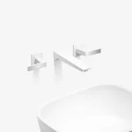 Atenas Mezcladora 8" A La Pared Blanca Ferretti Signature