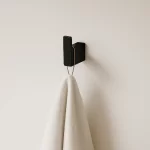 Perchero Simple Flatt Minimal Negro Ferretti