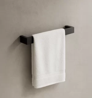 Toallero de Mano Flatt Minimal Negro