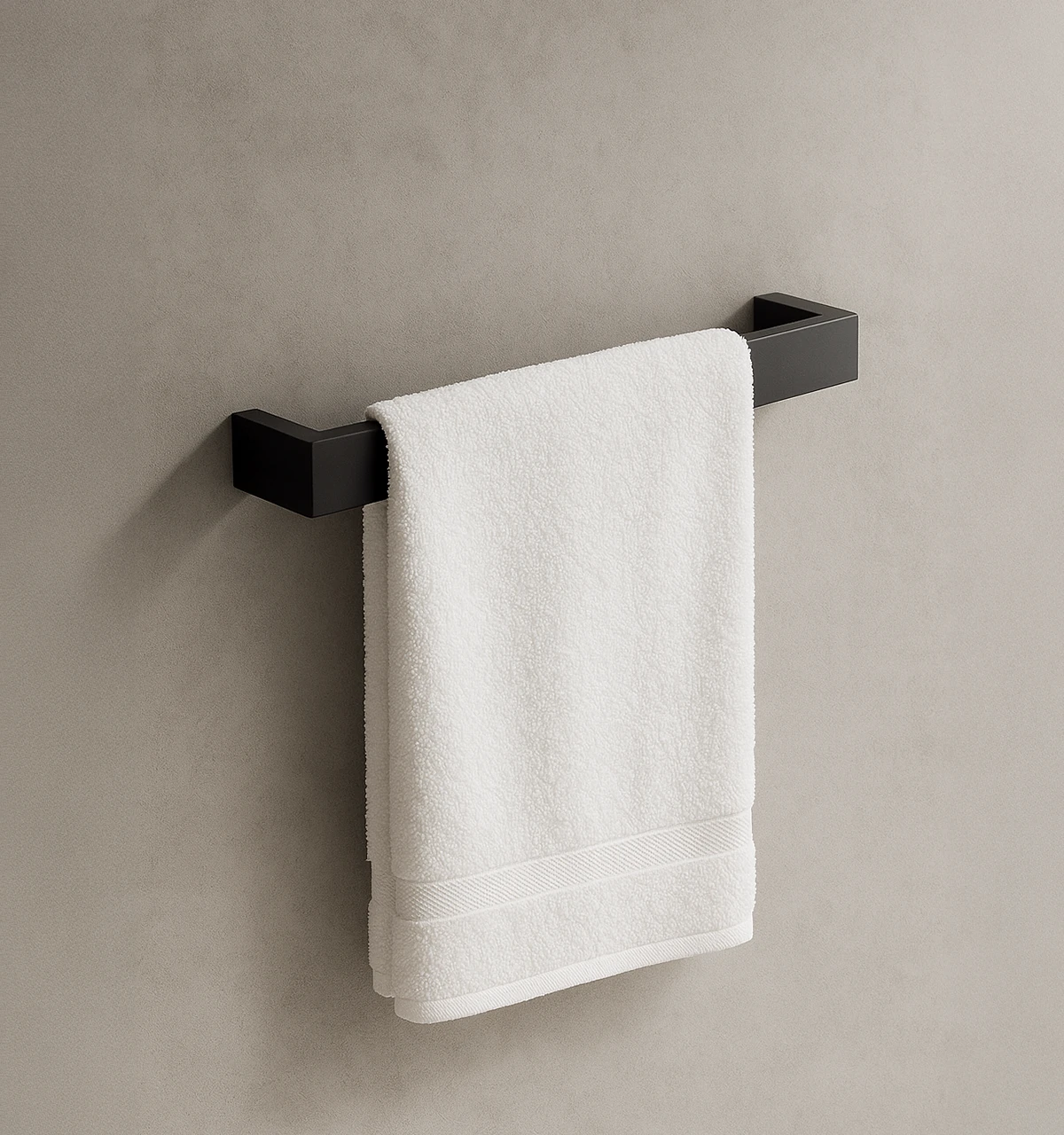 FA1933-flatt-minimal-toallero-de-mano-negro Toallero de Mano Flatt Minimal Negro - Image 1