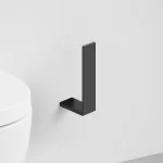 Porta Papel Flatt Minimal Negro de Repuesto