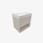 Mueble de Baño Kronos Latte De 600x460x623Mm con Tablero Matt Signature