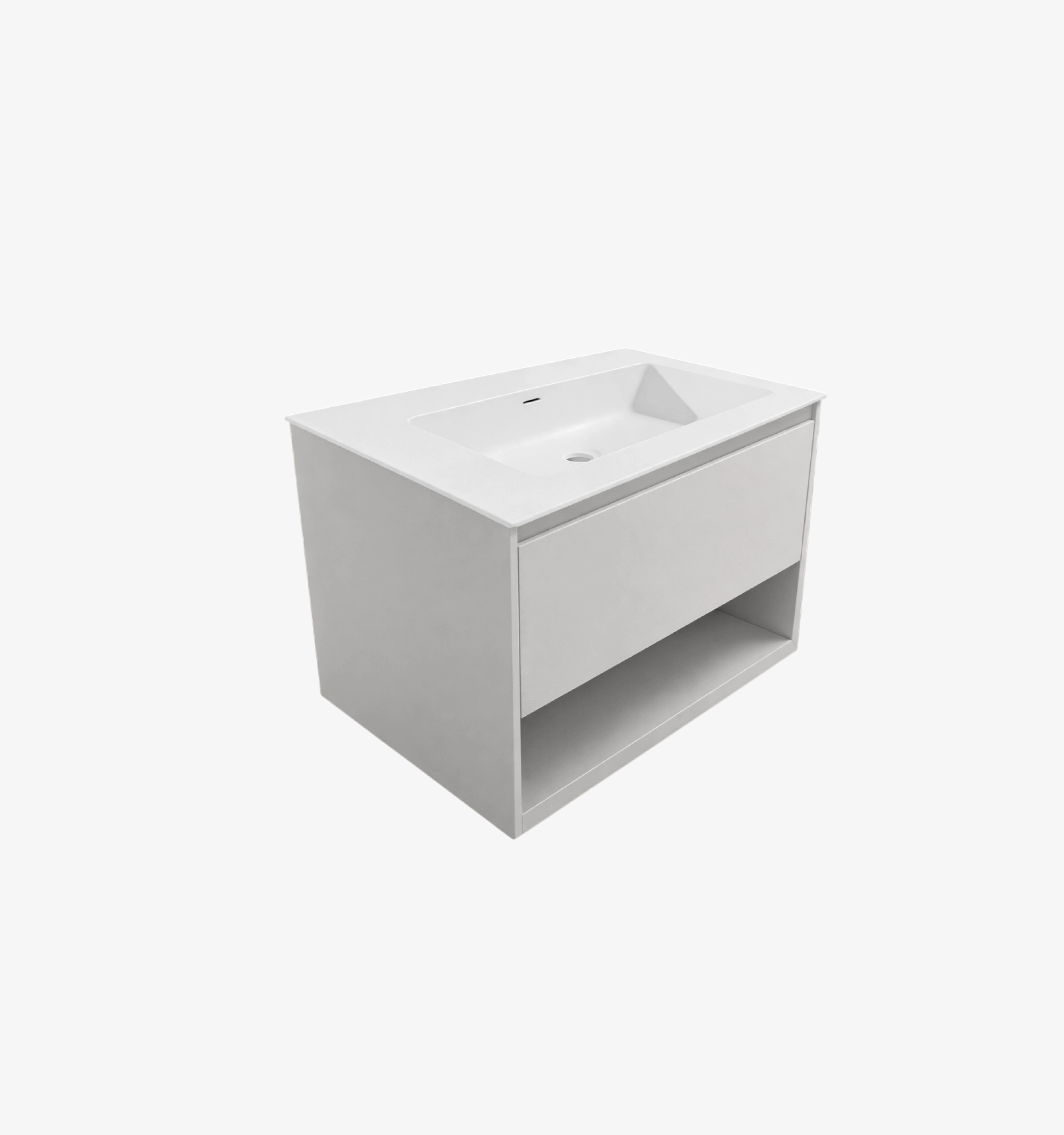 FA12787-mueble-1 Mueble de Baño Kronos Cappuccino De 800x470x510Mm con Tablero Matt Signature - Image 1