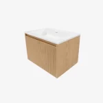 Mueble de Baño Alpha Roble De 600x470x470Mm con Tablero Matt Signature