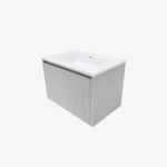 Mueble de Baño Alpha Cappuccino De 600x470x470Mm con Tablero Matt Signature