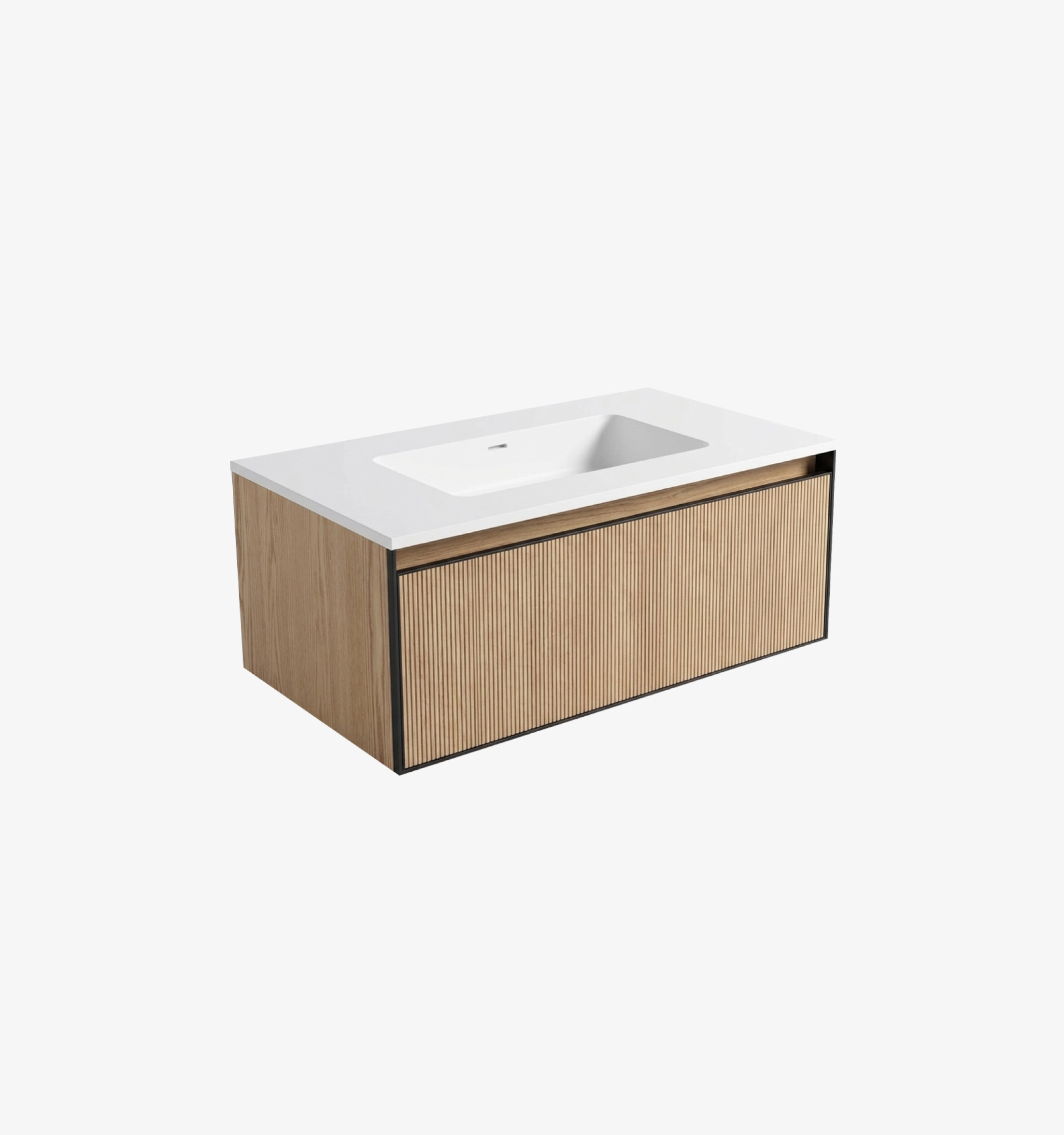 FA12861-mueble-1 Mueble de Baño Palladio Roble De 1000x480x337Mm con Tablero Matt Signature - Image 1