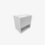 Mueble de Baño Kronos Blanco De 600x460x623Mm con Tablero Matt Signature