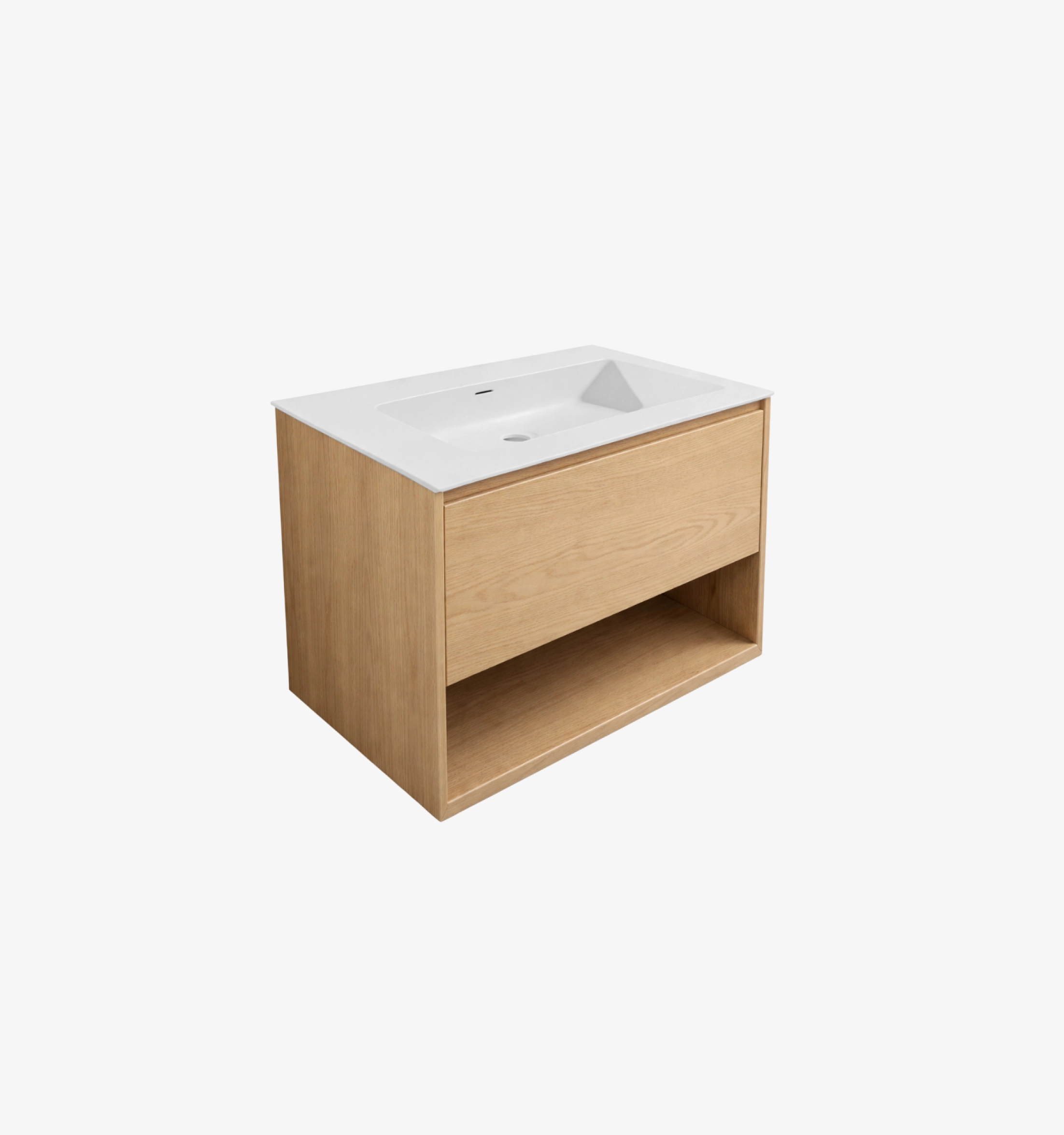 FA12867-mueble Mueble de Baño Kronos Roble De 800x470x510Mm con Tablero Matt Signature - Image 1