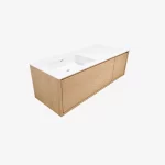 Mueble de Baño Kronos Roble De 1200x470x410Mm con Tablero Matt Signature