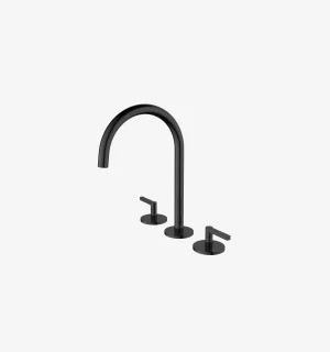 Axis Lavatorio de 8" al Mueble Negro Mate Ferretti