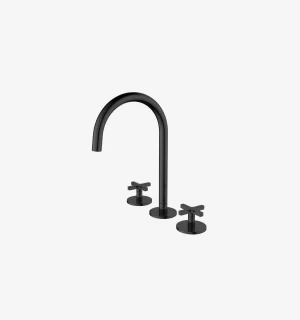 Cross Lavatorio de 8" al Mueble Negro Ferretti
