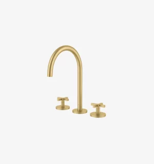 Cross Lavatorio de 8″ al Mueble Dorado Mate Ferretti